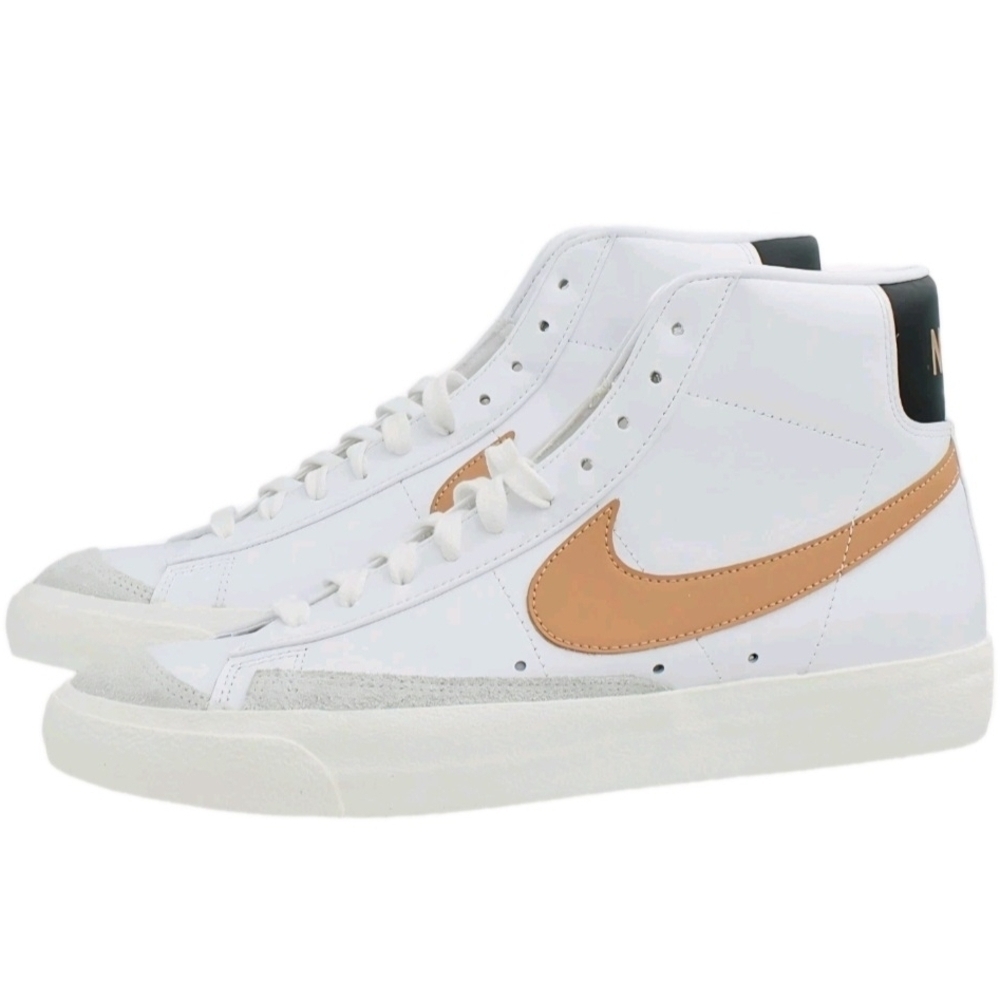 Nike Blazer '77 Vintage Mid White Amber Brown US Men's Size 10.5